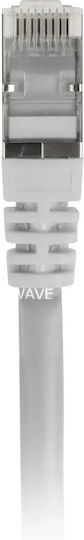 Sharkoon S/FTP Cat.7a (10Gbps) Cablu De Rețea Ethernet 0.5m Gri