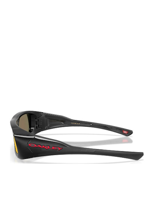 Oakley Permian Prizm Unisex Γυαλιά Ηλίου Ruby / Black Ink