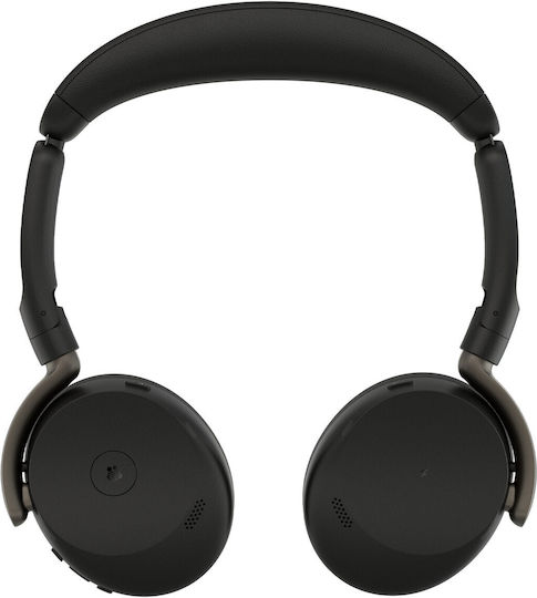 Evolve3 65 Flex Link 390c MS Wireless Charging Pad On Ear Multimedia Ακουστικά με μικρόφωνο και σύνδεση Bluetooth