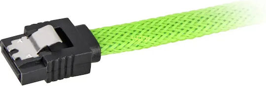 Sharkoon 7-Pin SATA III - 7-Pin SATA III 45cm Πράσινο