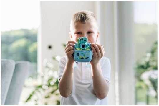 FreeOn Free2Play Aparat Foto pentru Copii cu Imprimare Termică Dinozaur