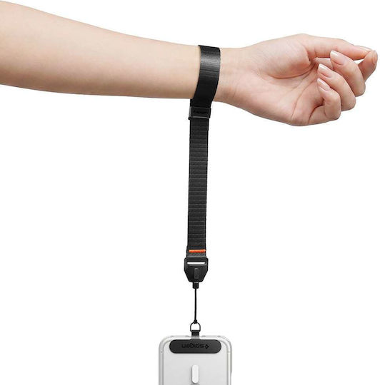 Spigen Curea pentru gât pentru telefoane mobile Negru