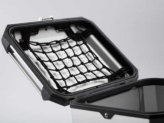 SW-Motech Motorcycle Top Case Aluminum 38L Grey