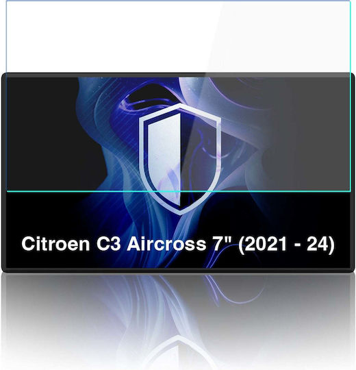 Citroen C3 Aircross 7" 2021 24 3MK Bladeshield Center Display Auto-Bildschirmschutz