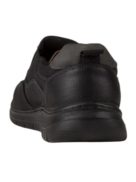 Mocasini Bărbați de Culoare Neagră