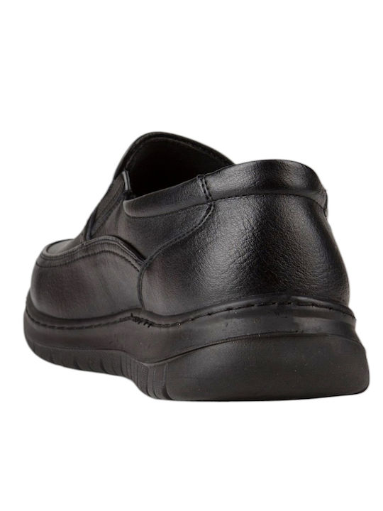 Mocasini Bărbați în Culoare Neagră