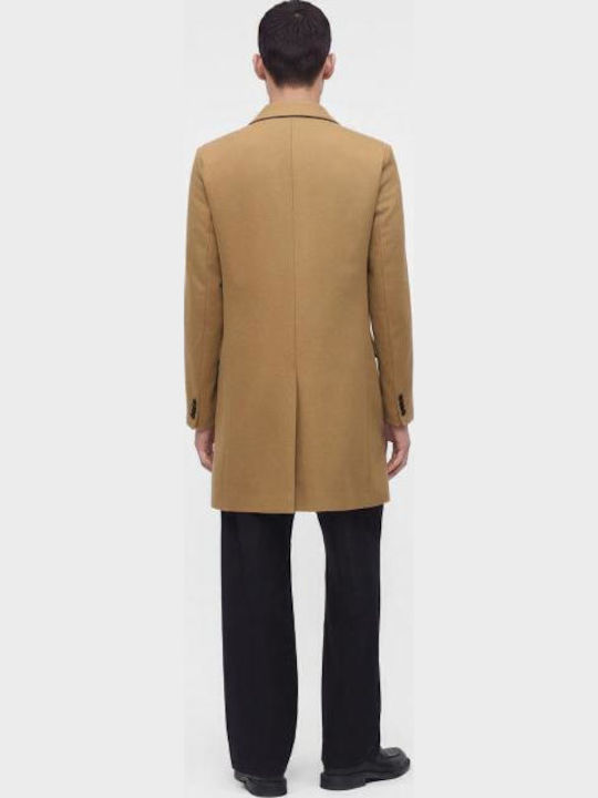 Migor 2641 Ανδρικό Παλτό Medium Beige