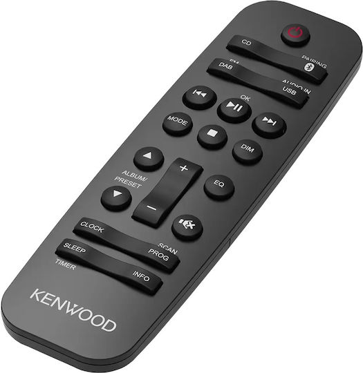 Kenwood Sistem audio 2.0 M450DAB 20W cu CD Player și Bluetooth Negru