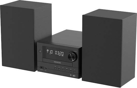 Kenwood Sistem audio 2.0 M450DAB 20W cu CD Player și Bluetooth Negru