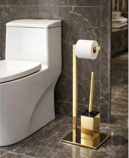 Set de Accesorii de Baie din Inox Auriu