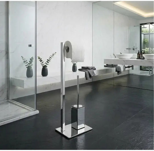 Set Accesorii Baie Inox Argintii