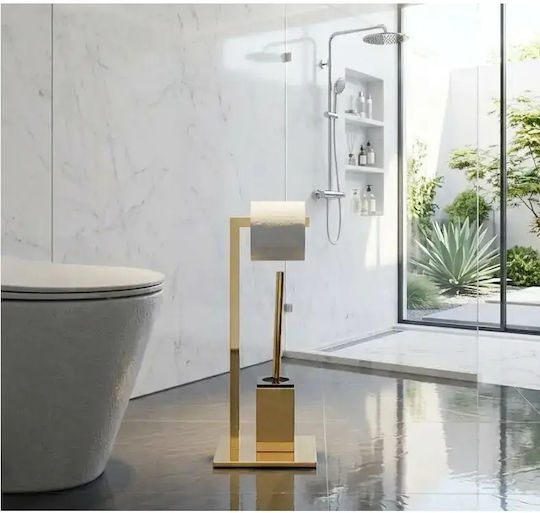 Set de Accesorii de Baie din Inox Auriu