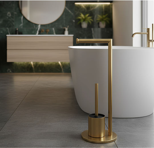 Set de Accesorii de Baie din Inox Auriu
