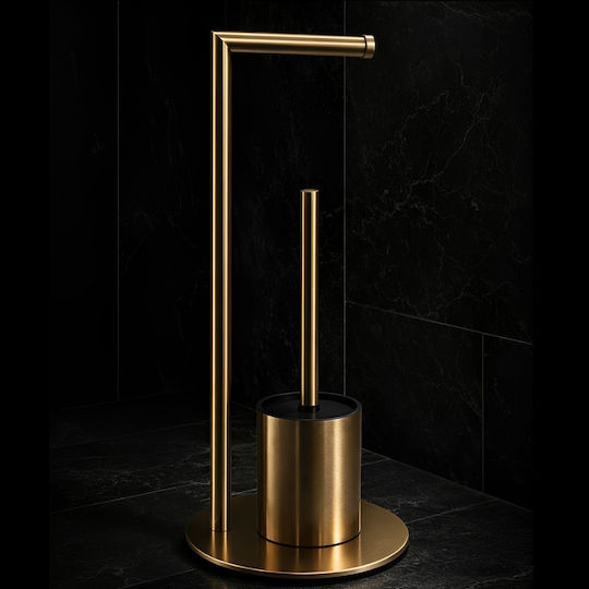 Set de Accesorii de Baie din Inox Auriu