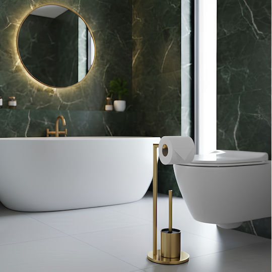 Set de Accesorii de Baie din Inox Auriu