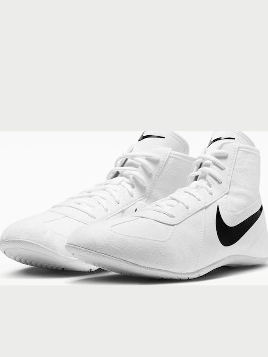 Nike Footsweep 2 Wrestling Shoes White