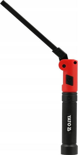 Yato Wiederaufladbare LED-Werkstattleuchte IP54 mit bis zu 800 lm Leuchtkraft