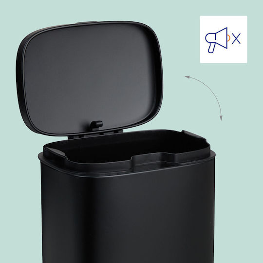 Relaxdays Coș de Baie din Inox 3 l Gri