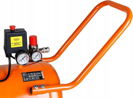 Neo Tools Einphasiger Luftkompressor 80 dB mit 50-l-Luftbehälter