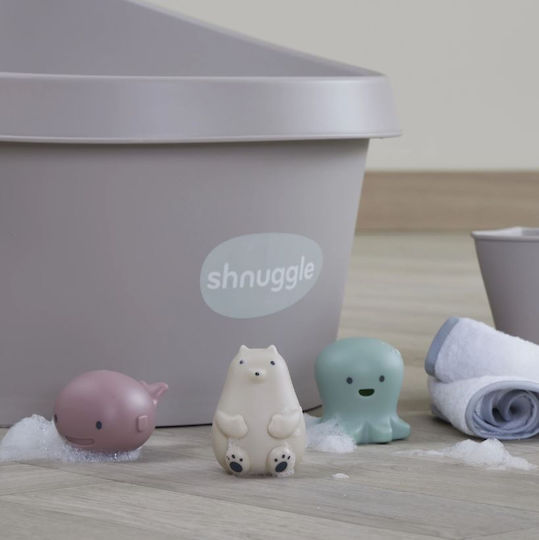 Shnuggle Комплект Сензорни Играчки за Баня за Бебета Светлина и Вода