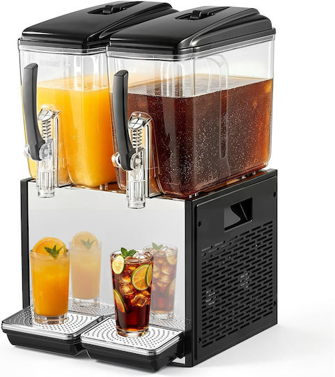 Vevor Double Cold Beverage Dispenser 2x12 L