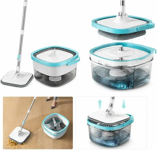 Mop Rotativ pentru Parchet 360° 00000967