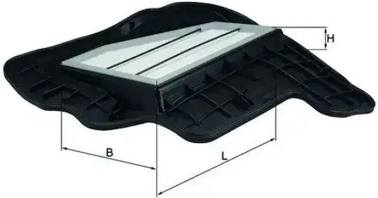 Mahle Original Air Filter Lx 1685/5