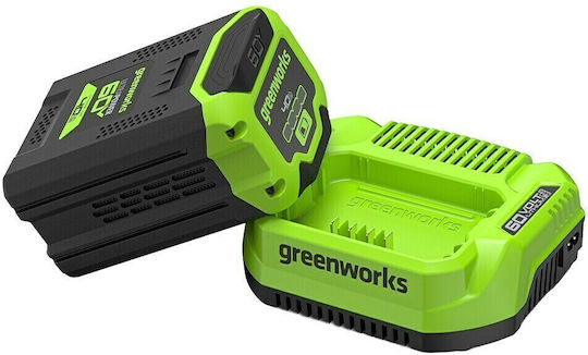 Greenworks 60V Lithium-Ionen-Werkzeugakku mit 4 Ah Kapazität