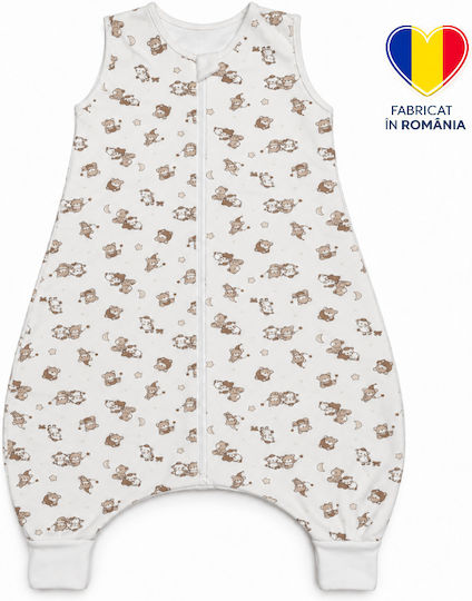 Kidizi Spring Sleeping Bag With Legs 1 Tog Beige