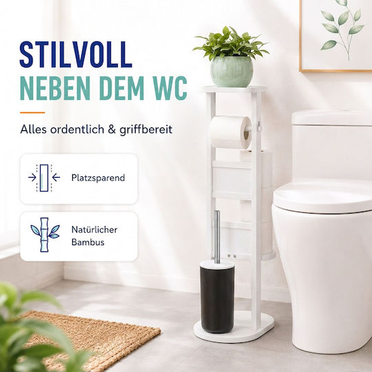 Relaxdays Badezimmerzubehör-Set Kunststoff