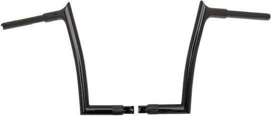 Fat Baggers Inc Clip-Ons 32mm 909316-b Harley Davidson Fltrx 1750 ABS 17-20 Width: 89cm Black