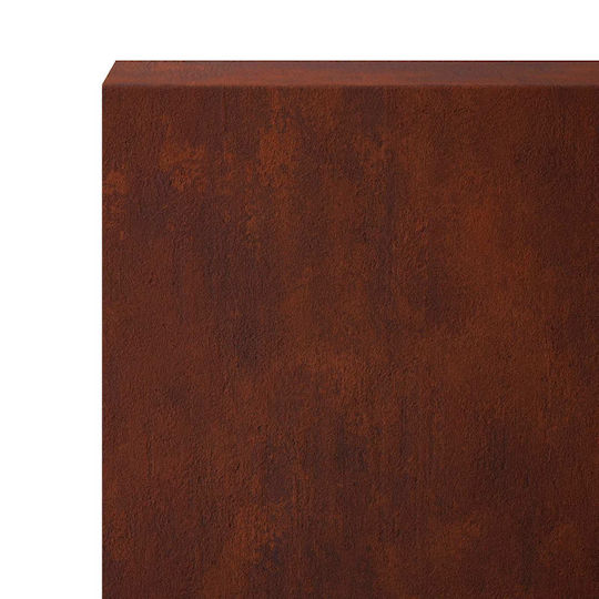 Garden Covering Profiles 10 Pcs 100 x 15 x 15 cm 8012975 Rusty