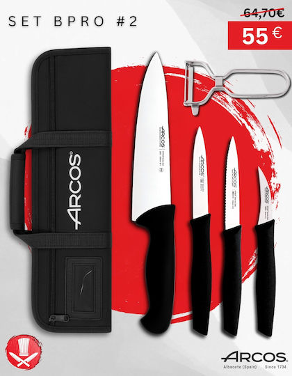 Arcos Stainless Steel Knife Set