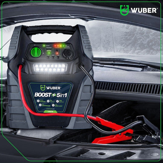 5-в-1 Бустер Компресор Стартер W14270 Wuber