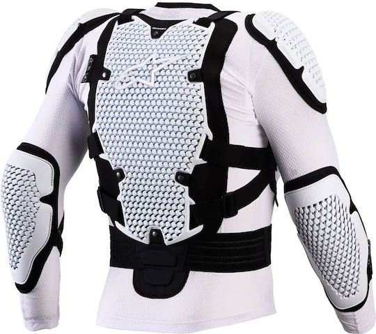 Προστασια Θωρακα Bionic Action V3 Protection Jacket White Black 6500127-21 Alpinestars