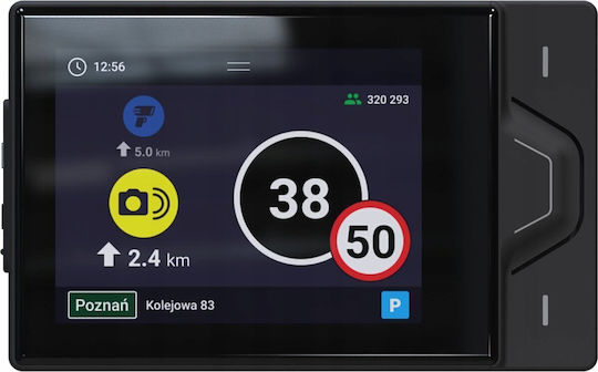 Ειδοποίηση Αντιραντάρ Yanosik Rs Υπέρβαση 50km/h + Δια Βίου Συνδρομή