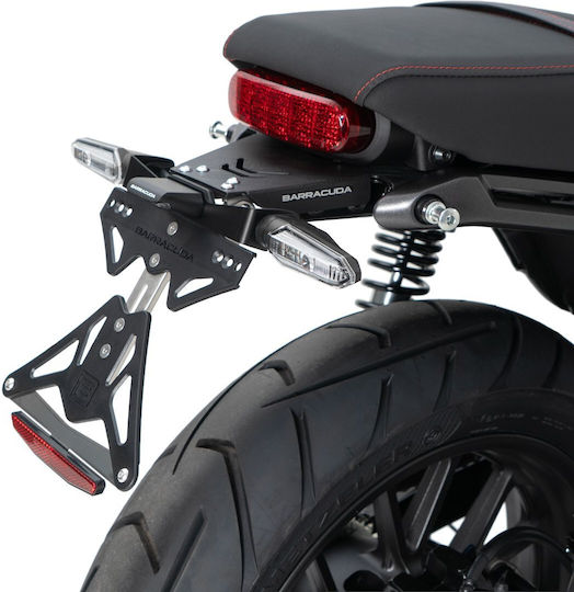 Αναδιπλούμενη Βάση Πινακίδας Barracuda Για Honda Gb350s 2025-2026 Με Θέση Για Εργοστασιακά Φλας