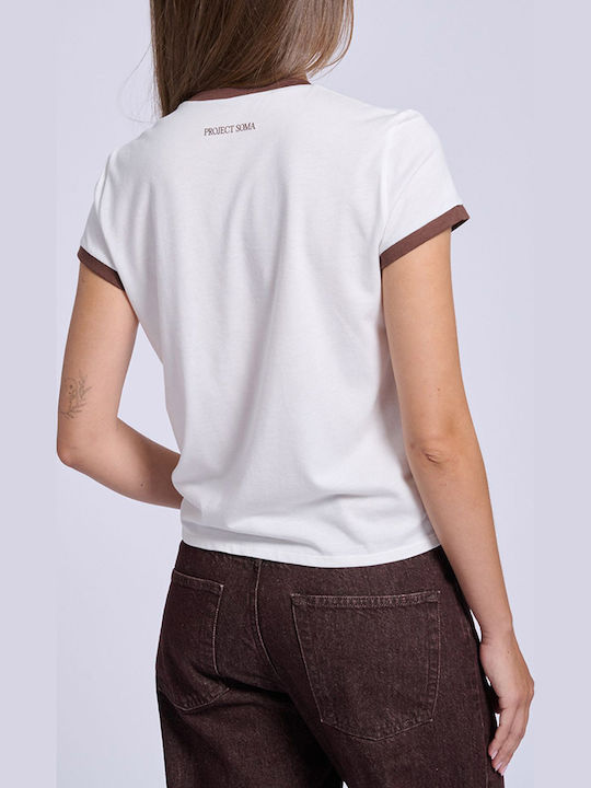 Tricou de damă Off-white