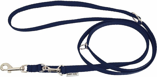 Barry King Hundeleine/-führer aus Gurtband in Blau 2 m x 25 mm