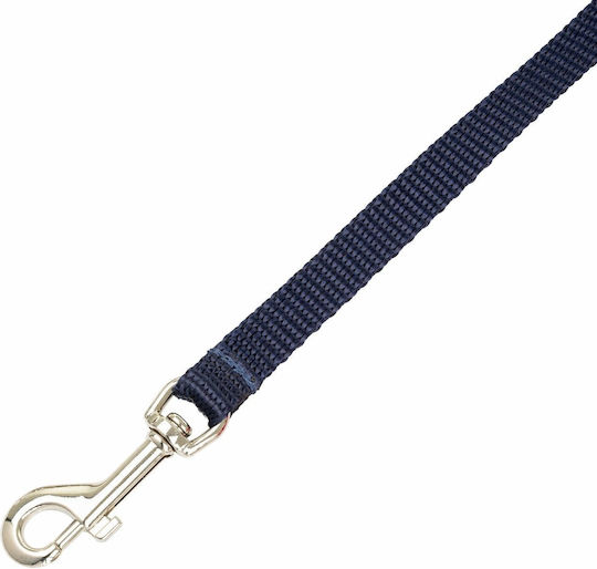 Barry King Hundeleine/Führleine für Hunde aus blauem Gurtband 1 m x 25 mm