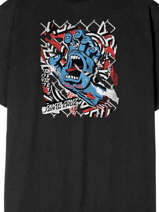 Damaged Hand T-shirt Black SCA-TEE-13962