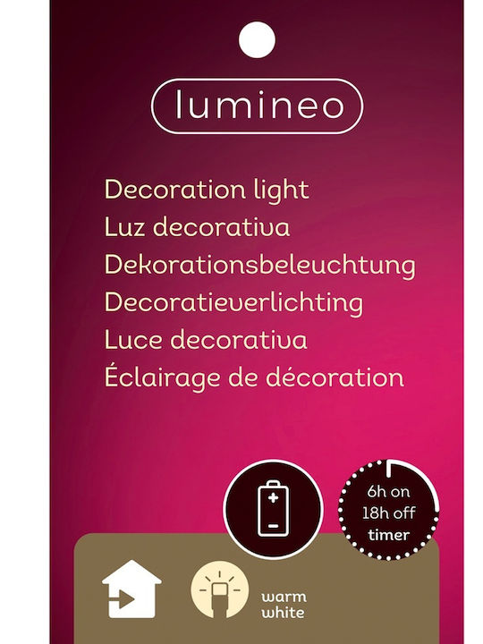 Lumineo Beleuchtetes Weihnachtliches Dekoratives Pilzhaus Rot