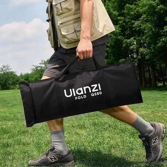 Ulanzi Qs80 Softbox Octogonal 80 cm cu Grilă, Montură Bowens, Eliberare Rapidă