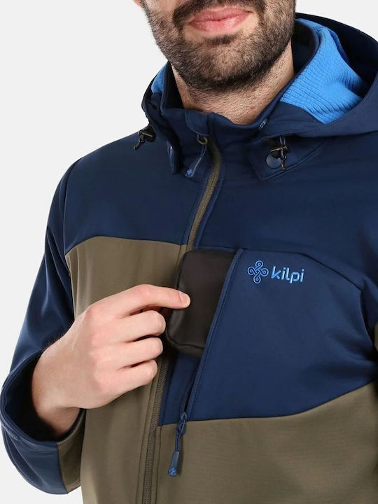 Χειμωνιάτικο Μπουφάν Softshell Αδιάβροχο και Αντιανεμικό Khaki