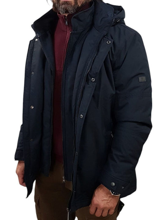 Lexton Пухено яке Puffer в цвят индиго