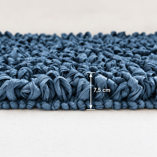 MRShome Evora 50x70cm Handmade Blue rug MRShome Evora 50x70cm Handmade Blue rug