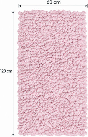 MRShome Evora Handmade Rectangular Pink Rug 60x120cm