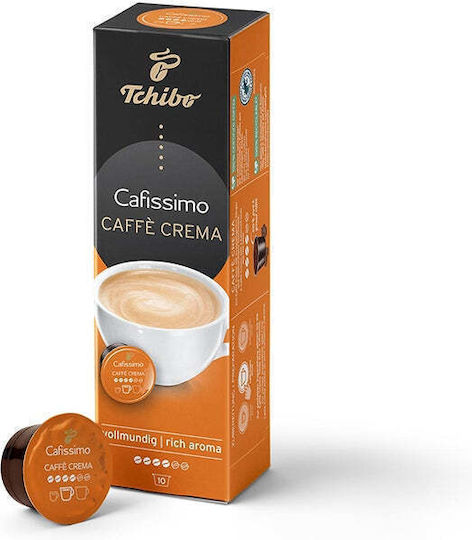 Tchibo Espresso-Caffè-Crema-Kapseln Kompatibel mit Cafissimo-Maschinen 80 Kapseln