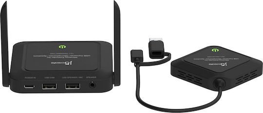 J5create Kabellose USB-Extender für Kameras, Mikrofone und Lautsprecher Jvw120