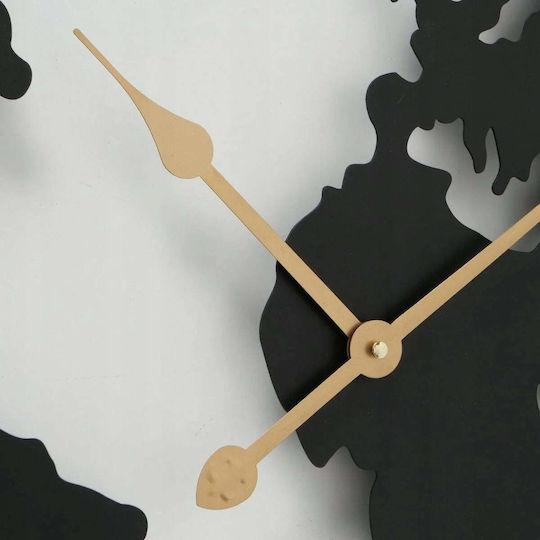 Boltze Analoge Metallische Goldene Wanduhr Boltze Analoge Metallische Goldene Wanduhr